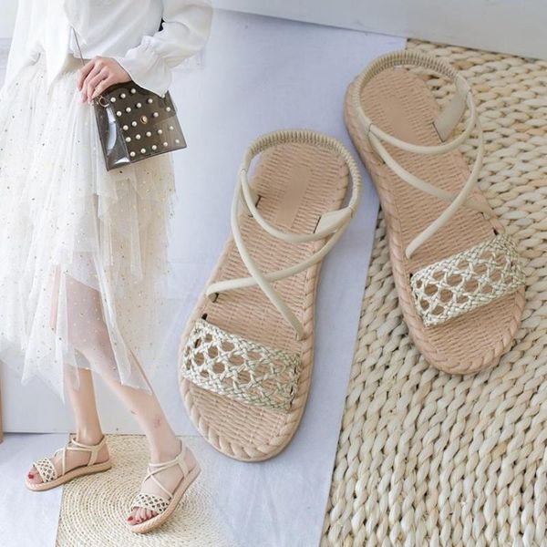 summer flat women sandals casual comfortable women's sandals soft bottom for women light non-slip female, Black
summer flat women sandals casual comfortable women's sandals soft bottom for women light non-slip female, Black