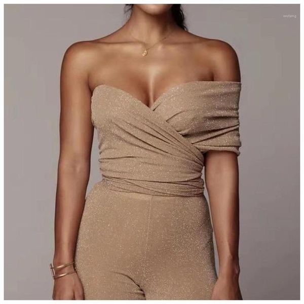 designer 2pcs short suits tube slim casual female clothing backless night club style suits sequins womens summer, Gray
designer 2pcs short suits tube slim casual female clothing backless night club style suits sequins womens summer, Gray