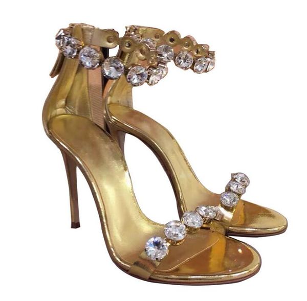summer new one line with open toe high-heeled shoes with gold diamond sandals women bing concise sandals shoes fashion hot, Black
summer new one line with open toe high-heeled shoes with gold diamond sandals women bing concise sandals shoes fashion hot, Black