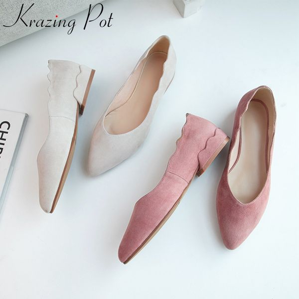 krazing pot new arrival pointed toe sweet low heel women pumps slip on shallow elegant runway office lady dress spring shoes l71, Black
krazing pot new arrival pointed toe sweet low heel women pumps slip on shallow elegant runway office lady dress spring shoes l71, Black