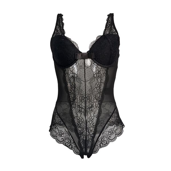 women's shapers solid black floral lace see-through hollow out big bowknot sleeveless women bodysuit lingerie teddy underwear sla044, Black;white
women's shapers solid black floral lace see-through hollow out big bowknot sleeveless women bodysuit lingerie teddy underwear sla044, Black;white