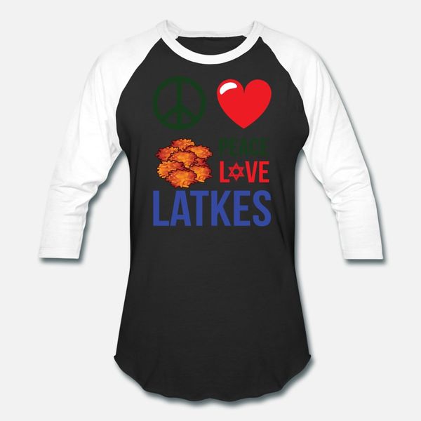 peace love latkes t shirt men custom tee shirt round collar pattern anti-wrinkle authentic spring outfit shirt, White;black
peace love latkes t shirt men custom tee shirt round collar pattern anti-wrinkle authentic spring outfit shirt, White;black