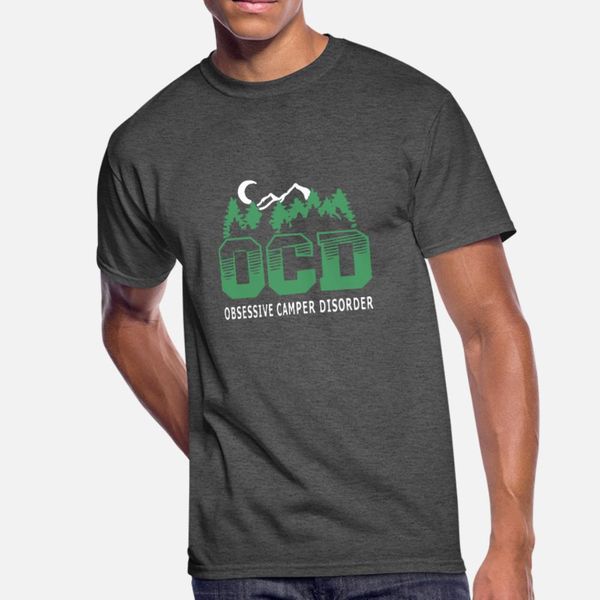 ocd obsessive camper disorder t shirt men printed 100% cotton s-xxxl male fit humor summer style novelty shirt
ocd obsessive camper disorder t shirt men printed 100% cotton s-xxxl male fit humor summer style novelty shirt