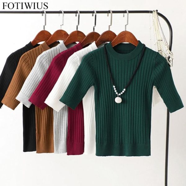 women's sweaters 2021 spring summer knitted women and pullovers slim sweater pullover half sleeve jumper sueter mujer, White;black
women's sweaters 2021 spring summer knitted women and pullovers slim sweater pullover half sleeve jumper sueter mujer, White;black