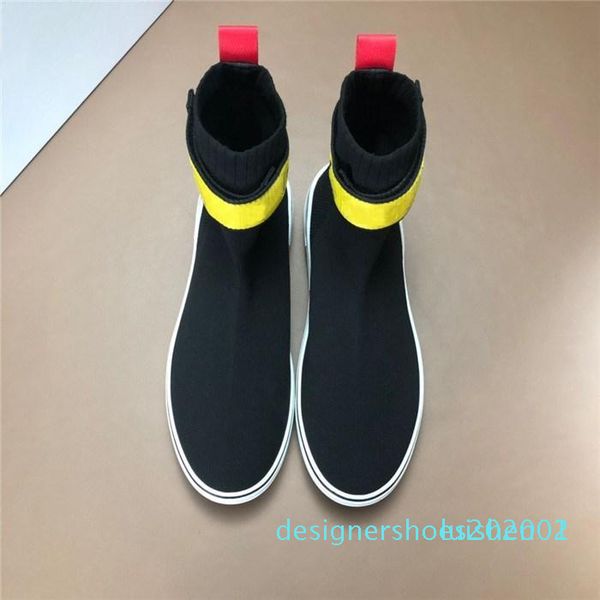 fashion latest mens sock sneakers with mesh upper, triple s with soft rubber speed trainers for men fashion red bottoms sneaker d01, Black 
fashion latest mens sock sneakers with mesh upper, triple s with soft rubber speed trainers for men fashion red bottoms sneaker d01, Black