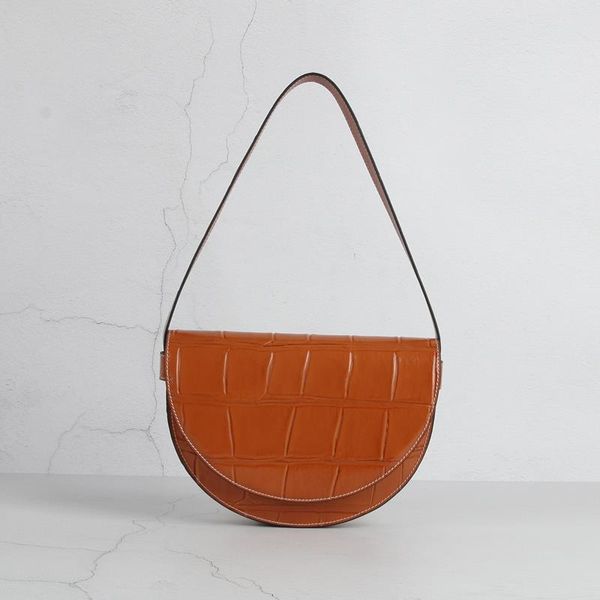 blooming2020 summer decent cow leather solid color small round bag crocodile pattern luxury handbags women bags designer
blooming2020 summer decent cow leather solid color small round bag crocodile pattern luxury handbags women bags designer