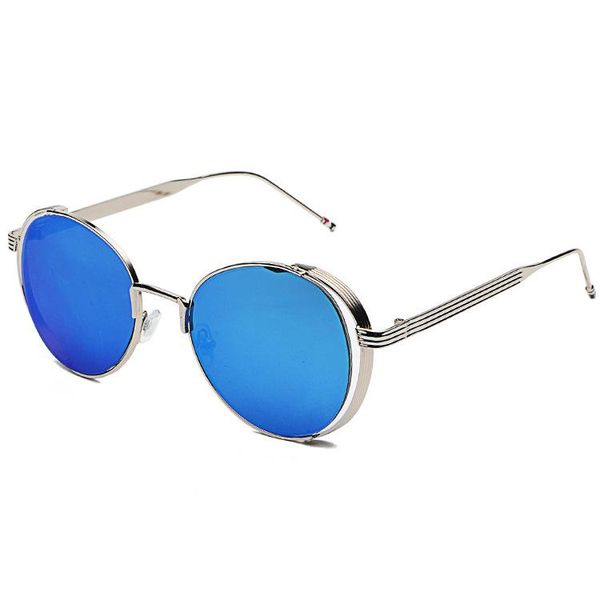 2020 fashion multi line steampunk style glasses for men and women sunglasses round metal eyewear frame, White;black
2020 fashion multi line steampunk style glasses for men and women sunglasses round metal eyewear frame, White;black