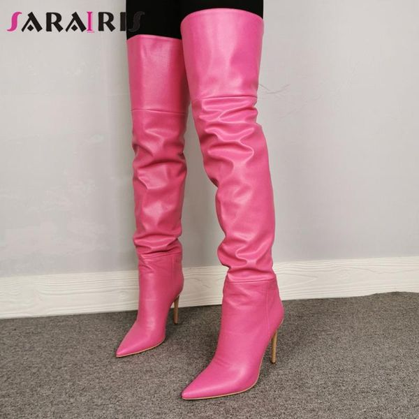 boots sarairis plus size 36-47 female thigh high pointed toe thin heels over the knee women autumn shoes woman, Black
boots sarairis plus size 36-47 female thigh high pointed toe thin heels over the knee women autumn shoes woman, Black