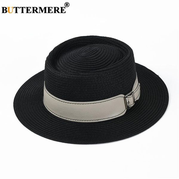wide brim hats buttermere sun hat women panama straw black white jazz summer travel beach flat cap, Blue;gray
wide brim hats buttermere sun hat women panama straw black white jazz summer travel beach flat cap, Blue;gray