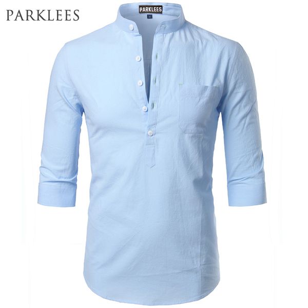 fashion cotton linen shirt men clothes casual slim fit mens shirts stand collar summer short sleeve henley shirt chemise homme, White;black
fashion cotton linen shirt men clothes casual slim fit mens shirts stand collar summer short sleeve henley shirt chemise homme, White;black