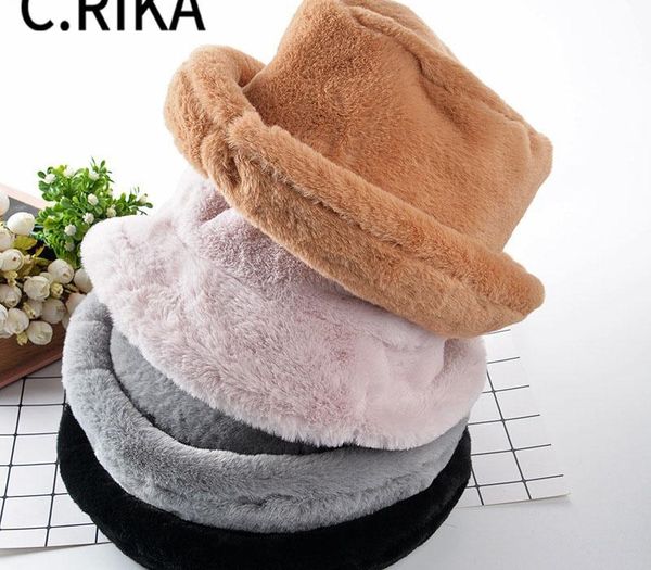 2020 Winter Fur Thick Warm Bucket Hat for Women Girl Solid Velvet Fisherman Hat Panama Fedoras Ladies Fashion Outdoor Travel Bob
2020 Winter Fur Thick Warm Bucket Hat for Women Girl Solid Velvet Fisherman Hat Panama Fedoras Ladies Fashion Outdoor Travel Bob