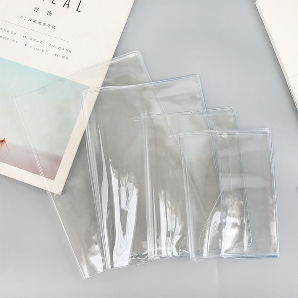 pvc transparent protective sleeve transparent a6 a5 notebook forrel within core cover hand account book protect sheath can, Purple;pink
pvc transparent protective sleeve transparent a6 a5 notebook forrel within core cover hand account book protect sheath can, Purple;pink