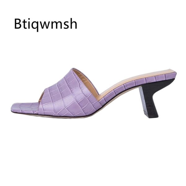 purple leather slippers women peep toe strange high heels shoes woman fashion mules femme, Black
purple leather slippers women peep toe strange high heels shoes woman fashion mules femme, Black