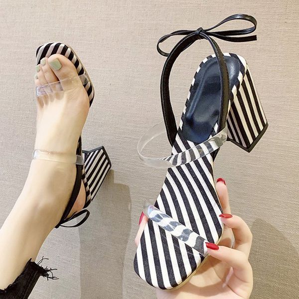 sandals for women transparent pvc upper black and white zebra pattern heel bow fashion clear shoes hoof heels femmes sandales
sandals for women transparent pvc upper black and white zebra pattern heel bow fashion clear shoes hoof heels femmes sandales