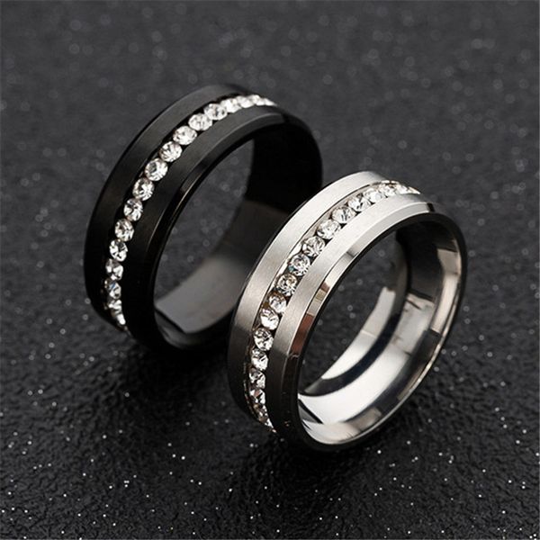 2021 new fashion cz stainless steel black silver rings size 6-13 finger ring women men rings jewelry ring gift, Golden;silver
2021 new fashion cz stainless steel black silver rings size 6-13 finger ring women men rings jewelry ring gift, Golden;silver