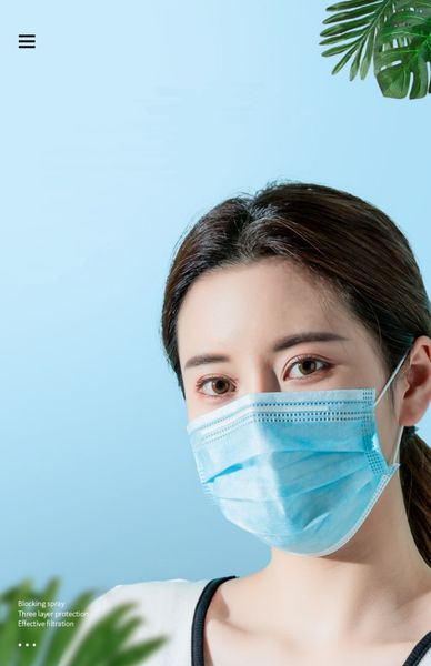 Wholesale disposable three-layer mask with melt blown cloth dust, haze, UV, breathable disposable protective mask male and female non-woven
Wholesale disposable three-layer mask with melt blown cloth dust, haze, UV, breathable disposable protective mask male and female non-woven