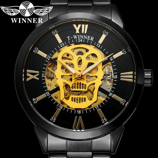 winner automatic mechanical men wristwatch army sport male clock skeleton fashion man watch gift 8141, Slivery;brown
winner automatic mechanical men wristwatch army sport male clock skeleton fashion man watch gift 8141, Slivery;brown