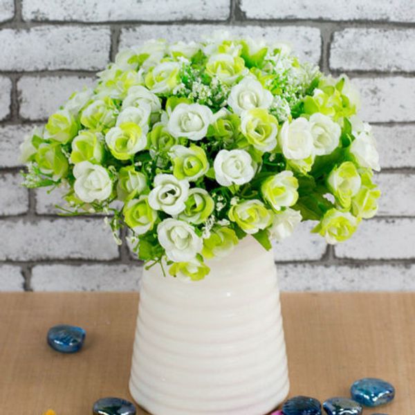 21 heads/bouquet small bud roses bract artificial flower silk rose diy wedding home christmas decor flowers rose gift
21 heads/bouquet small bud roses bract artificial flower silk rose diy wedding home christmas decor flowers rose gift