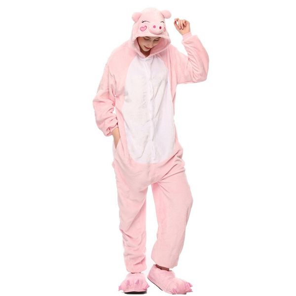 flannel cartoon animal one-piece pajamas lovers red and green dinosaur stars pegasus thickening mascot costumes sleepwear pajamas pink pig, Black;red
flannel cartoon animal one-piece pajamas lovers red and green dinosaur stars pegasus thickening mascot costumes sleepwear pajamas pink pig, Black;red