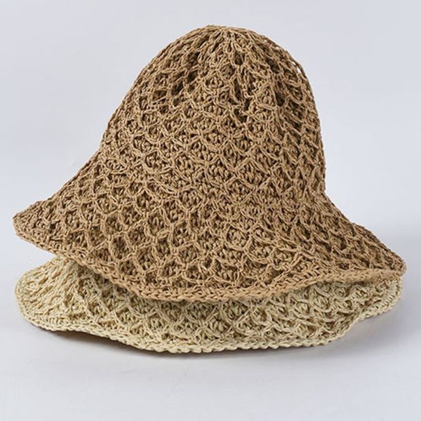 women vintage straw woven sun visor hat solid color wide brim uv protection casual floppy vacation beach cap, Blue;gray
women vintage straw woven sun visor hat solid color wide brim uv protection casual floppy vacation beach cap, Blue;gray