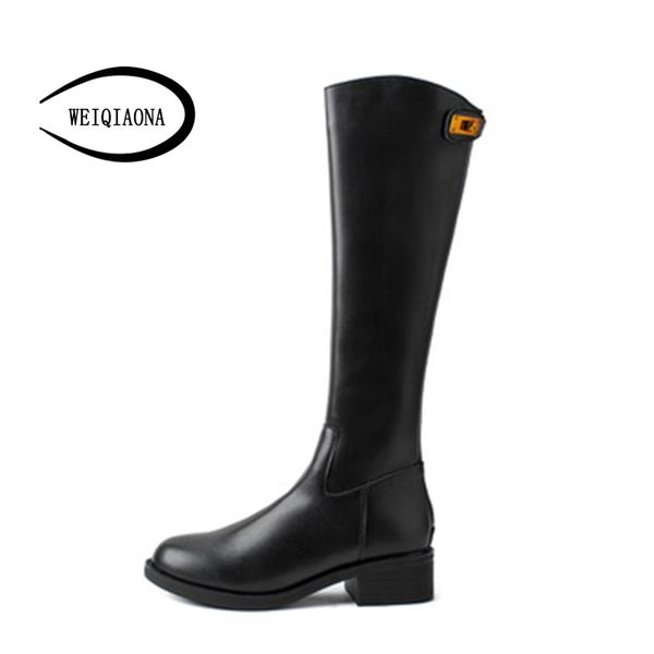weiqiaona new big size 34-43 winter women's knee-high boots knight boots femal fold, Black
weiqiaona new big size 34-43 winter women's knee-high boots knight boots femal fold, Black