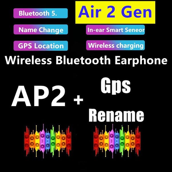 air 2nd ap2 tws wireless change name earphones bluetooth gps positioning good bass rename 2020 headphones h1 chip pk i7 i9 i500
air 2nd ap2 tws wireless change name earphones bluetooth gps positioning good bass rename 2020 headphones h1 chip pk i7 i9 i500