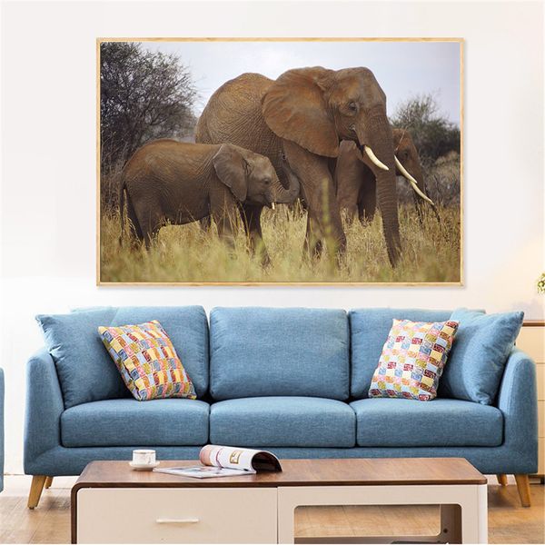 home decor one piece posters savannah landscape african elephant trunk canvas paintings for living room decoration wall picture
home decor one piece posters savannah landscape african elephant trunk canvas paintings for living room decoration wall picture