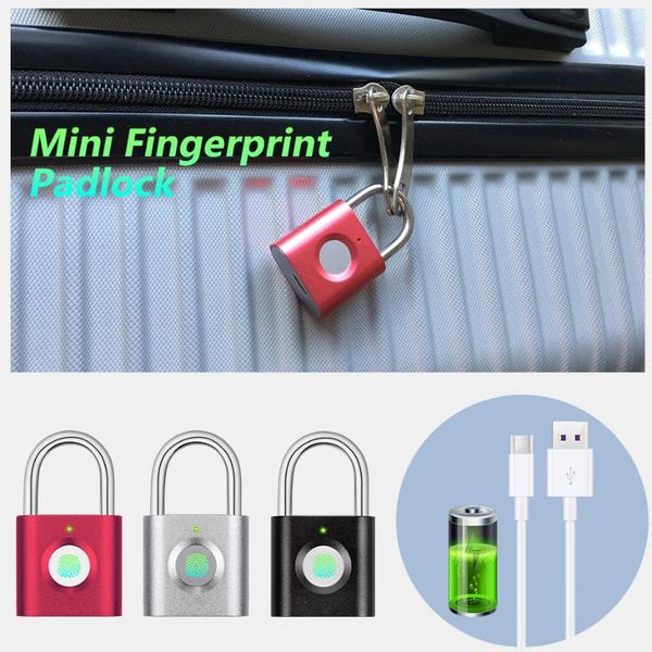 mini keyless fingerprint unlock anti theft usb padlock door lock for door footprint padlock locker box cabinet drawer lock
mini keyless fingerprint unlock anti theft usb padlock door lock for door footprint padlock locker box cabinet drawer lock