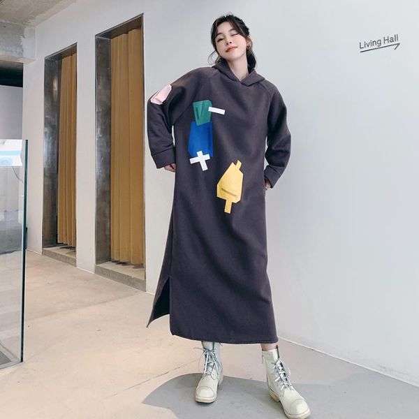 women's hoodies & sweatshirts fall winter clothes women printing sweatshirt geometric graphic fleece warm long hooded dress female plus, Black
women's hoodies & sweatshirts fall winter clothes women printing sweatshirt geometric graphic fleece warm long hooded dress female plus, Black