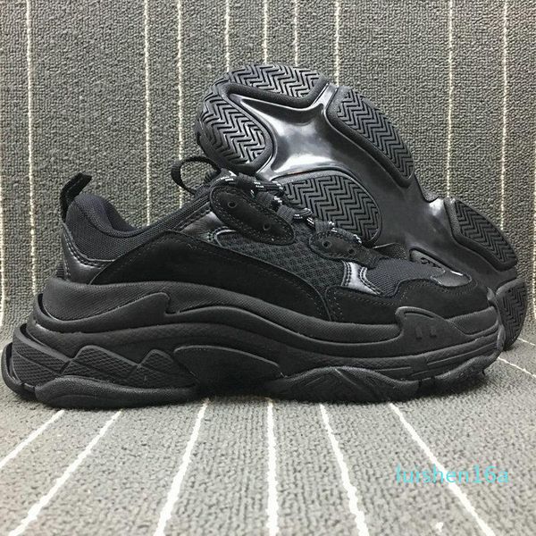 c2019 new fashion paris triple-s designer shoes low platform sneakers triple s mens casual women designer casual sports trainers zapato 16l, Black
c2019 new fashion paris triple-s designer shoes low platform sneakers triple s mens casual women designer casual sports trainers zapato 16l, Black