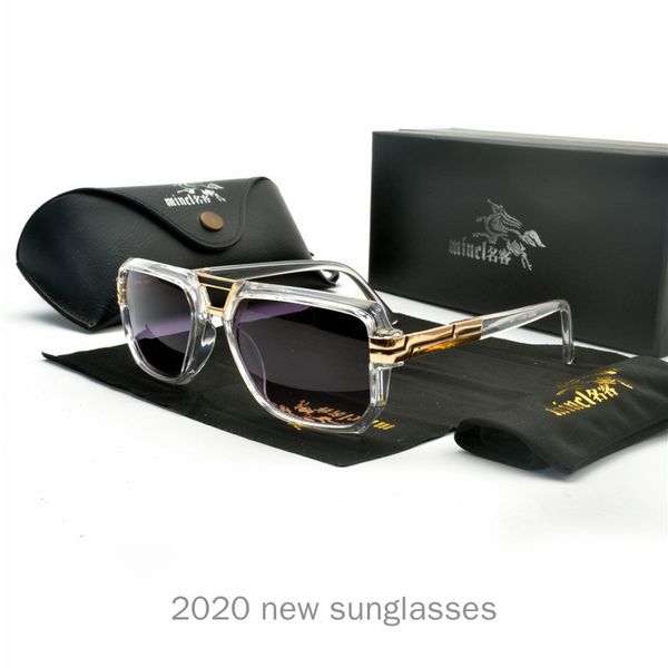 sunglasses 2021 classic reflective men shades for women transparent frame retro sun glasses metal eyewear uv400 nx, White;black
sunglasses 2021 classic reflective men shades for women transparent frame retro sun glasses metal eyewear uv400 nx, White;black
