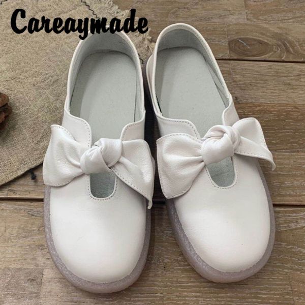 careaymade-spring and summer new korean style bow set foot flat soft leather genuine leather comfortable leisure women's shoes, Black
careaymade-spring and summer new korean style bow set foot flat soft leather genuine leather comfortable leisure women's shoes, Black