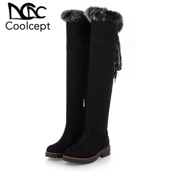 coolcept 2020 new arrival black boots winter autumn flats daily fur over knee boots warm cross strap shoes woman size 34-43
coolcept 2020 new arrival black boots winter autumn flats daily fur over knee boots warm cross strap shoes woman size 34-43