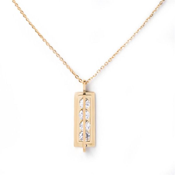 2020 new stainless steel necklace gold & rectangle hollow clear rhinestone fashion jewelry 46cm(18 1/8") long, 1 pc, Silver
2020 new stainless steel necklace gold & rectangle hollow clear rhinestone fashion jewelry 46cm(18 1/8") long, 1 pc, Silver