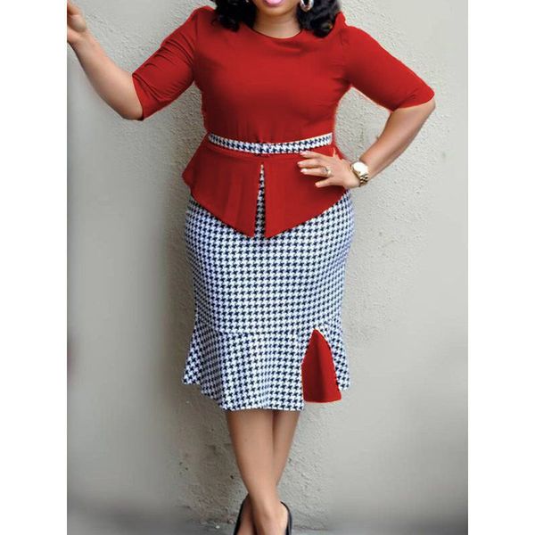2020 new arrival summer fashion style african women plus size dress -xxl, Red
2020 new arrival summer fashion style african women plus size dress -xxl, Red