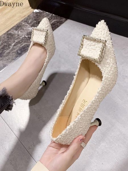 fashion thin heel high heels wild rhinestones square buckle women shoes retro pointed shallow mouth single shoe party pumps, Black
fashion thin heel high heels wild rhinestones square buckle women shoes retro pointed shallow mouth single shoe party pumps, Black
