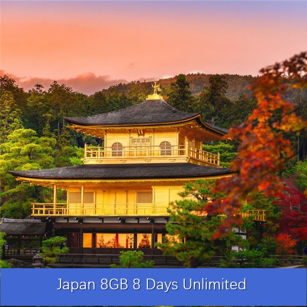japan 8gb 8 days unlimited global roaming travel data simcard prepaid tourism internet card price good speed network surfing
japan 8gb 8 days unlimited global roaming travel data simcard prepaid tourism internet card price good speed network surfing