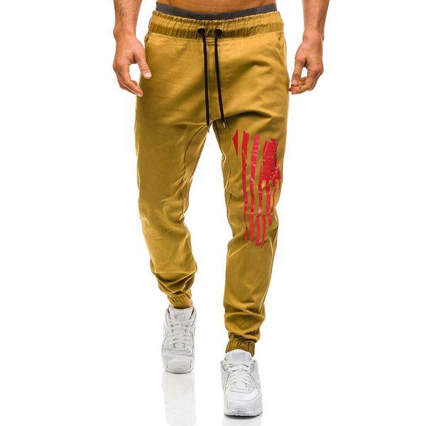 european and american foreign trade flag printing design fashion leisure sports pants work pants, Black
european and american foreign trade flag printing design fashion leisure sports pants work pants, Black