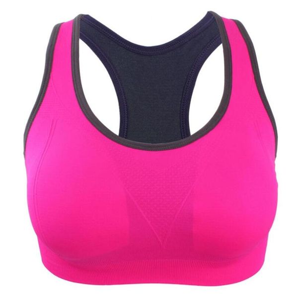 gym clothing dichski sports bra fitness ladies padded push up yoga daily wear wire seamless full cup solid sportswear, White;black
gym clothing dichski sports bra fitness ladies padded push up yoga daily wear wire seamless full cup solid sportswear, White;black