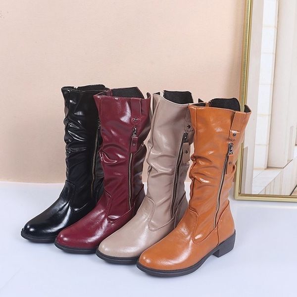 2020new internal increase short boots women autumn new winter round head boots woman plus size zapatos de mujer, Black
2020new internal increase short boots women autumn new winter round head boots woman plus size zapatos de mujer, Black