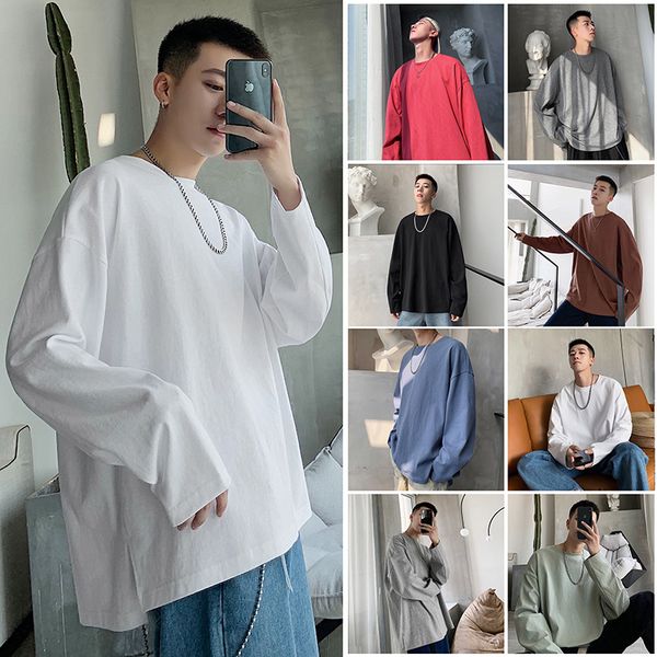 men's hoodies & sweatshirts men solid harajuku korean fashions streetwear loose sweatshirt couple 8 colors casual pullover clothes, Black
men's hoodies & sweatshirts men solid harajuku korean fashions streetwear loose sweatshirt couple 8 colors casual pullover clothes, Black