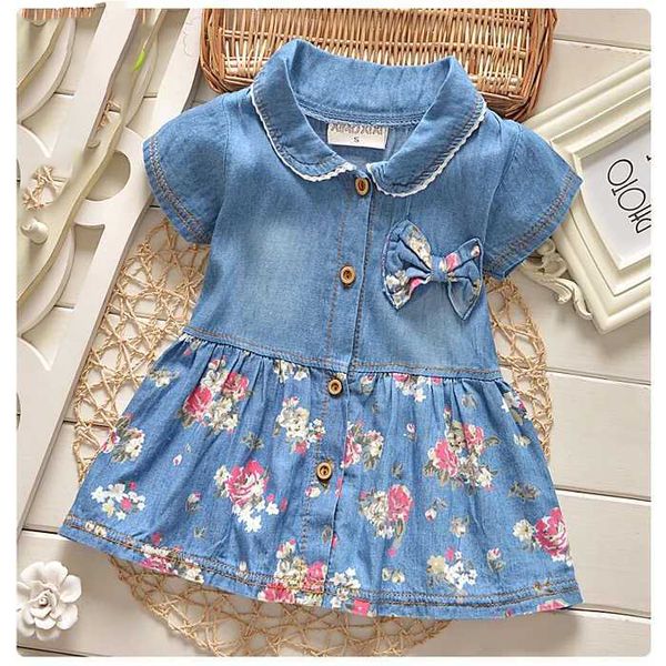 baby toddler girls with floral print bowknot princess short sleeve denim little girl princess dress children clothes, Red;yellow
baby toddler girls with floral print bowknot princess short sleeve denim little girl princess dress children clothes, Red;yellow