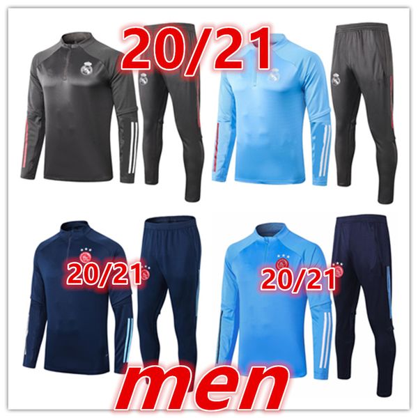 2020 2021 new mens real madrid tracksuit ajax training football kits 20 21 football kit soccer training suit tracksuits jacket jogging, Black 
2020 2021 new mens real madrid tracksuit ajax training football kits 20 21 football kit soccer training suit tracksuits jacket jogging, Black