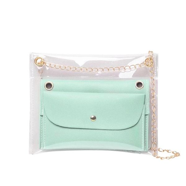 pu+pvc fashion women's solid color transparent leather shoulder bag crossbody buckle bag leisure workmanship temperament
pu+pvc fashion women's solid color transparent leather shoulder bag crossbody buckle bag leisure workmanship temperament