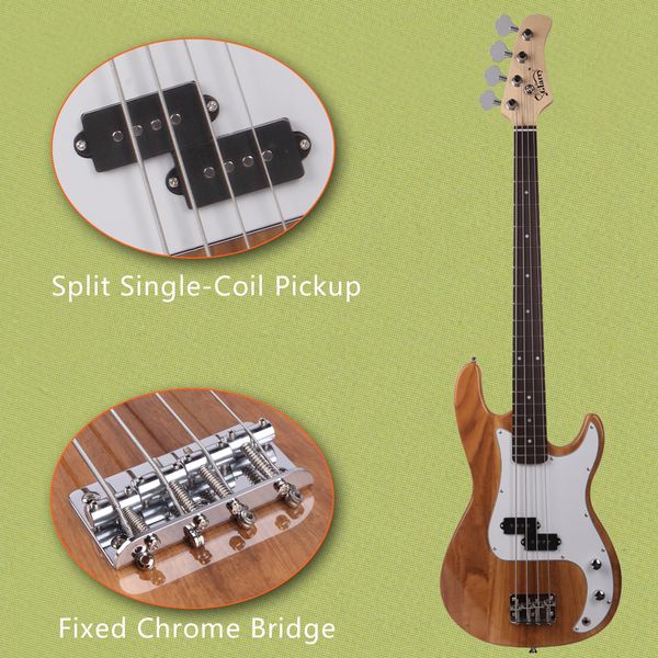 new professional electric bass guitar basswood 4 strings with 20w bass amp burlywood ing 
new professional electric bass guitar basswood 4 strings with 20w bass amp burlywood ing