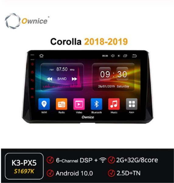 ownice android 10.0 gps navi 360 panorama car multimedia player fortoyota corolla 2020 - 2020 head unit radio dsp 4g lte spdif
ownice android 10.0 gps navi 360 panorama car multimedia player fortoyota corolla 2020 - 2020 head unit radio dsp 4g lte spdif