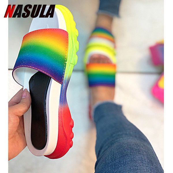 slippers 2021 women summer slipper multi-color design casual shoes female sandals outdoor beach ladies slides comfort soft sole, Black
slippers 2021 women summer slipper multi-color design casual shoes female sandals outdoor beach ladies slides comfort soft sole, Black