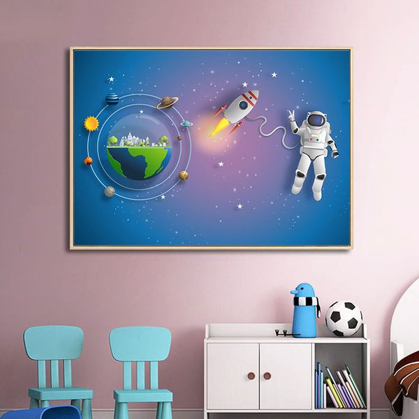 cartoon canvas painting rocket out space astronaut nordic art print canvas poster for kids boy children room wall art home decor
cartoon canvas painting rocket out space astronaut nordic art print canvas poster for kids boy children room wall art home decor