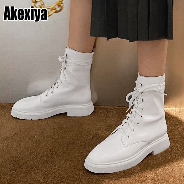 genuine leather women white ankle boots motorcycle boots female autumn winter shoes woman punk motorcycle p063, Black
genuine leather women white ankle boots motorcycle boots female autumn winter shoes woman punk motorcycle p063, Black