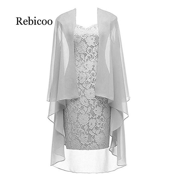 chiffon plus size women's fashion two pieces lace knee length elegant dresses party bride dresses bride 5xl, Black;gray
chiffon plus size women's fashion two pieces lace knee length elegant dresses party bride dresses bride 5xl, Black;gray